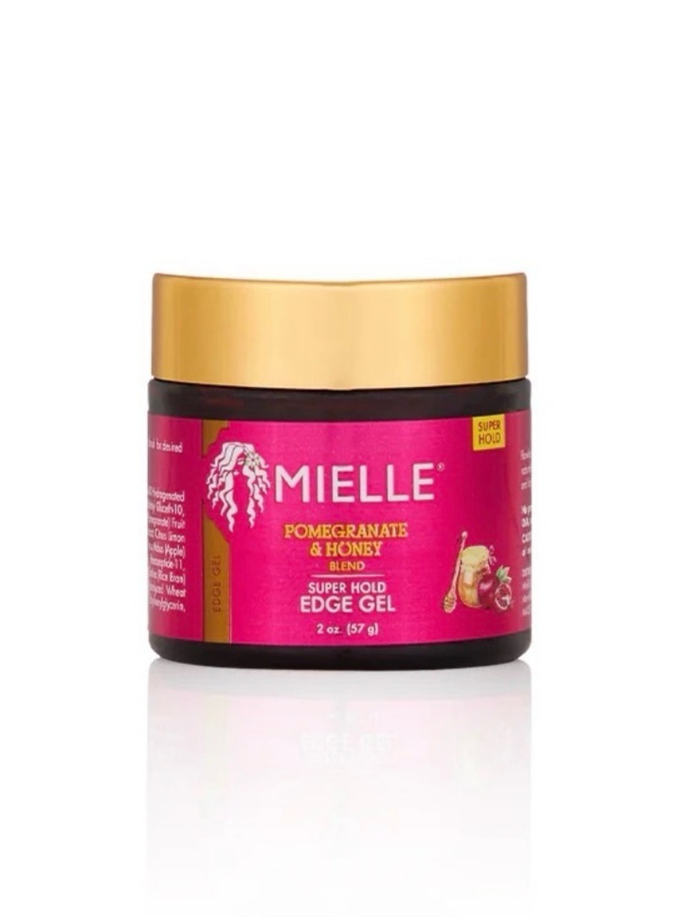 Mielle Pomegranate & Honey Super Hold Edge Gel 2oz